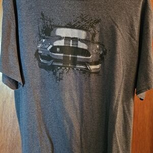 XXL Gildan Gray Short Sleeve Tee Mustang Shelby GT350